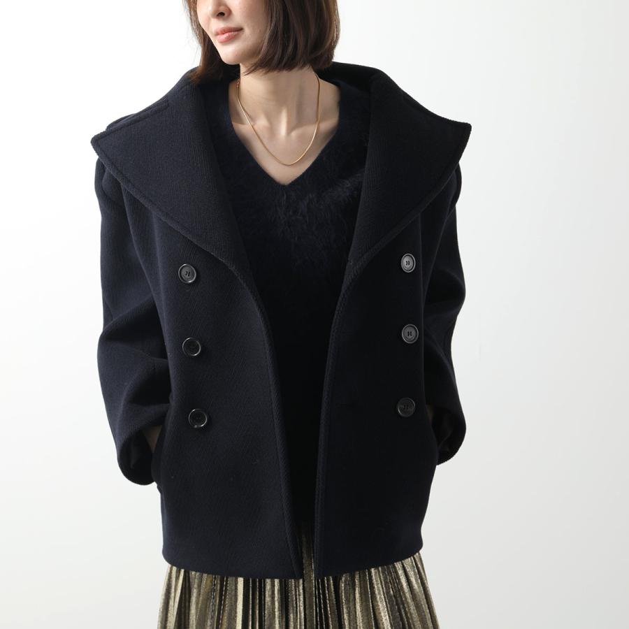 SAINT LAURENT サンローラン ピーコート 720194 Y632N レディース