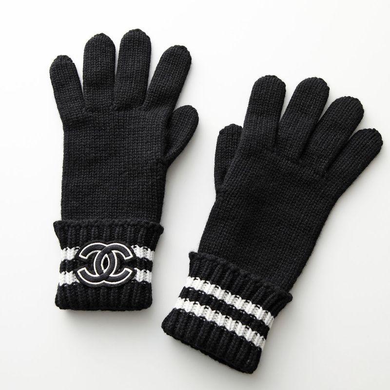 CHANEL（シャネル） 手袋 AAA411 B17819 レディース カシミア ココ