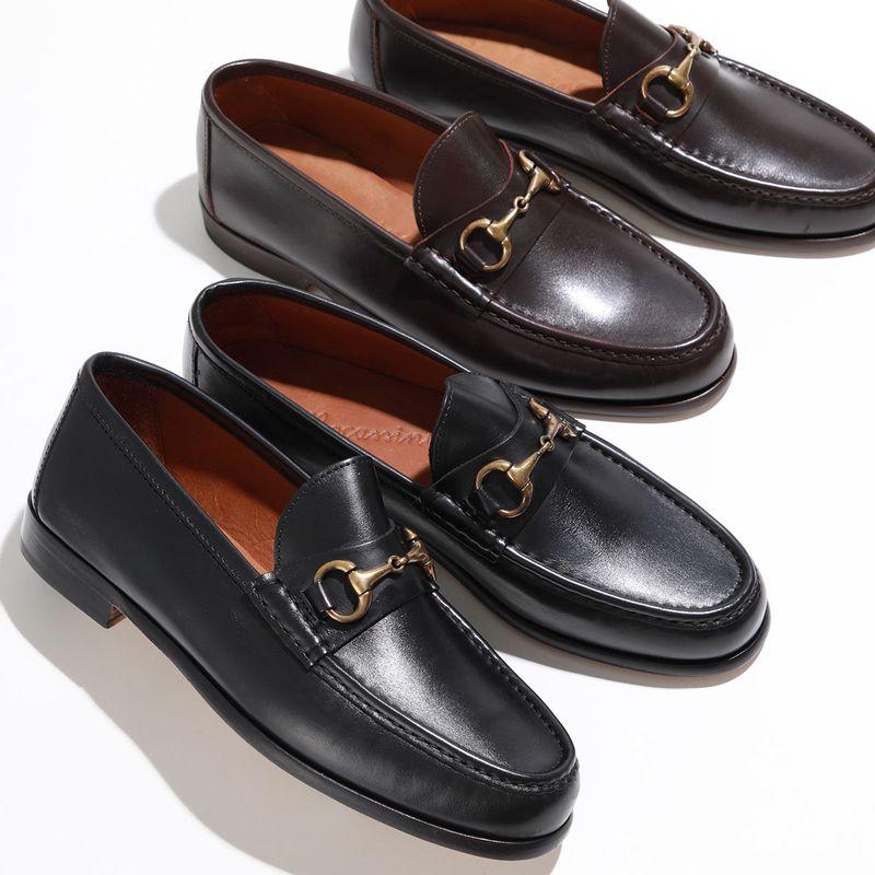 IL MOCASSINO イルモカシーノ ビットローファー B/REVERSO MGO FLOU