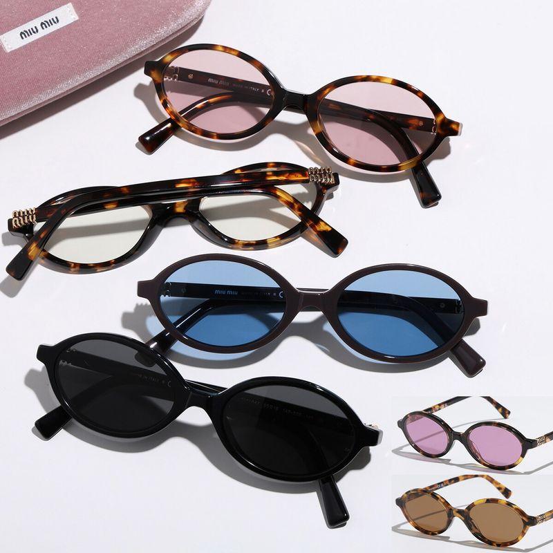 miu miu（ミュウミュウ） サングラス SMU 04Z レディース オーバル
