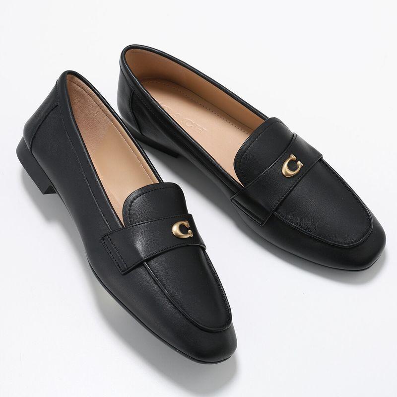 COACH（コーチ） ローファー SCLPT C スカルプテッド CCD67 レディース