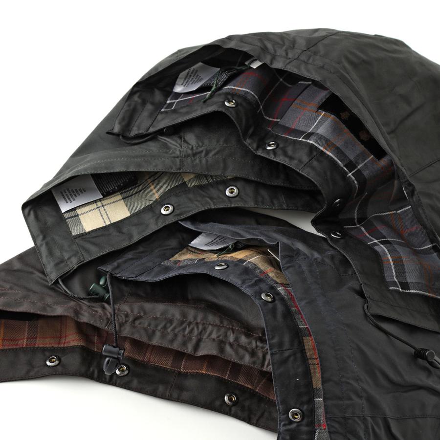 Barbour（バブアー） フードパーツ MHO0004 WAXED COTTON HOOD メンズ