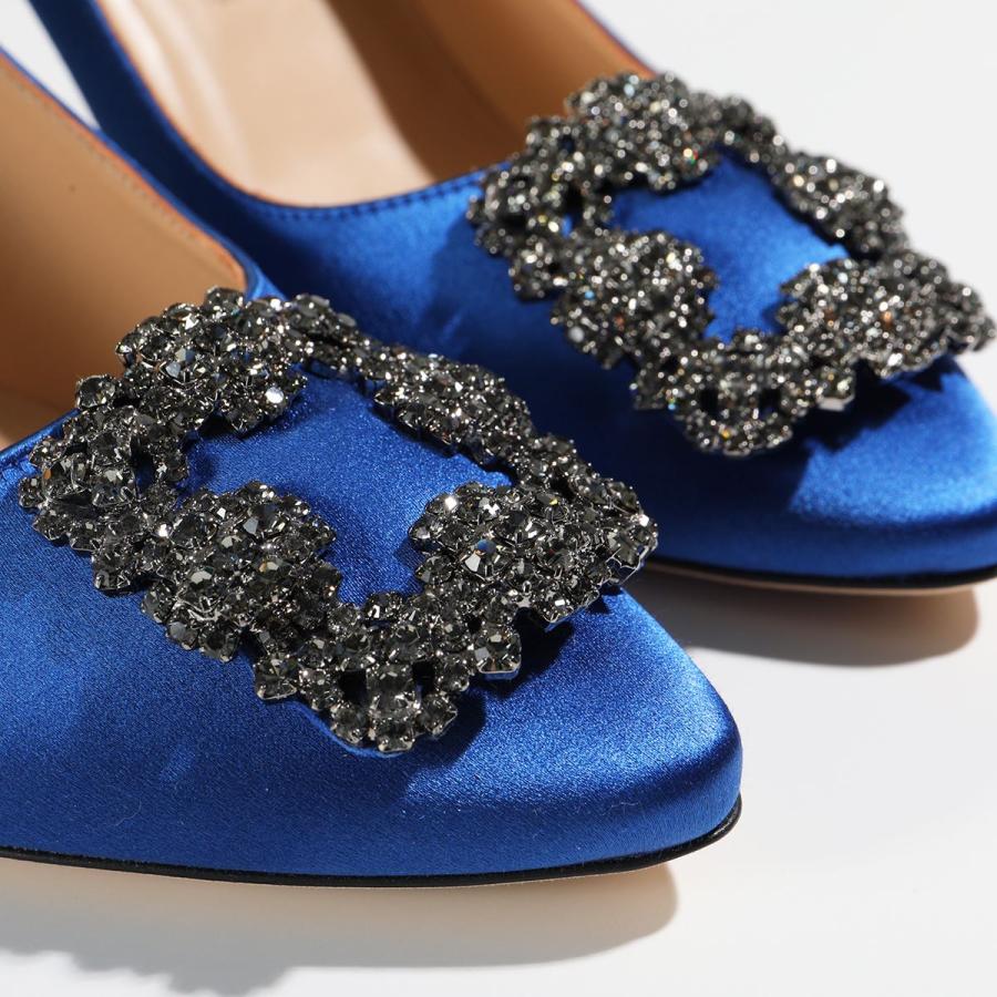 MANOLO BLAHNIK（マノロブラニク） パンプス HANGISI FMC SATIN 070