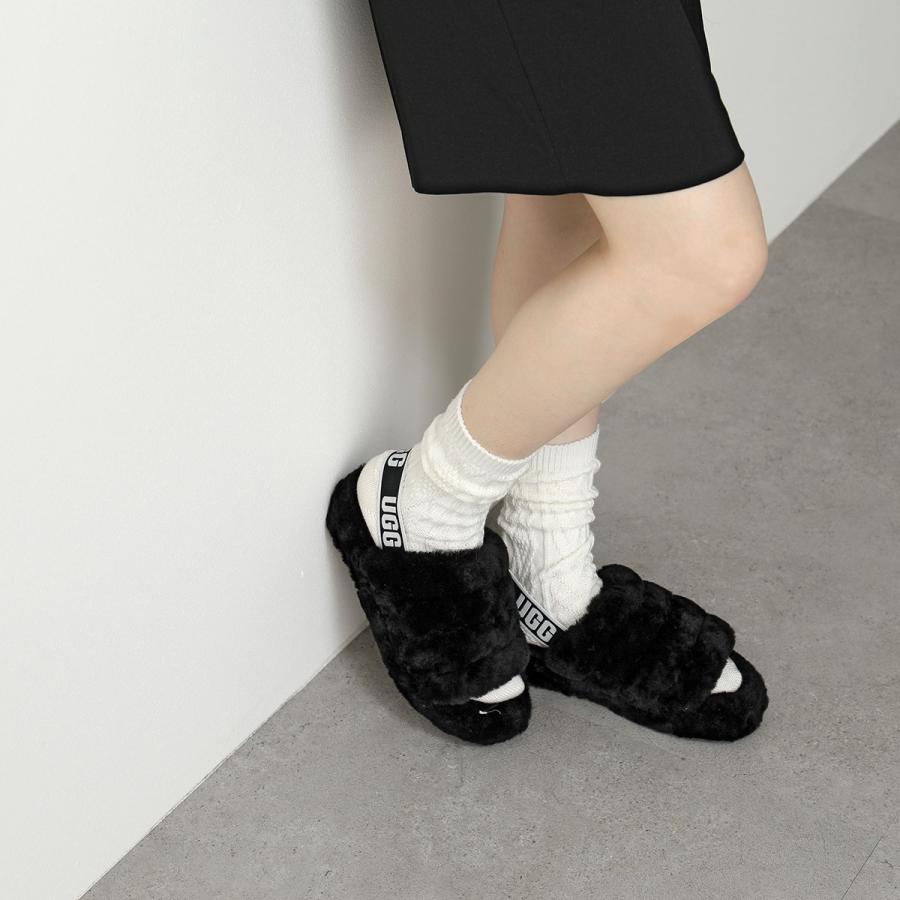 UGG（アグ） ファー サンダル FLUFF YEAH SLIDE フラッフ イヤー