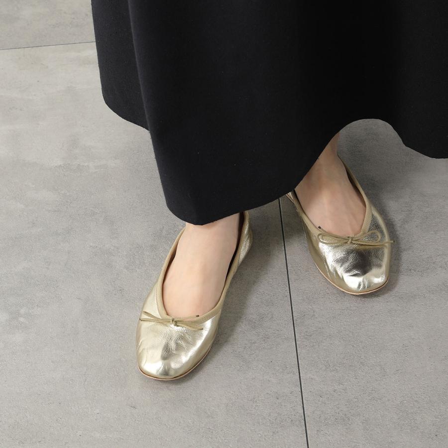 E.PORSELLI PORSELLI ポルセリ バレエシューズ BALLERINE LAMINATA