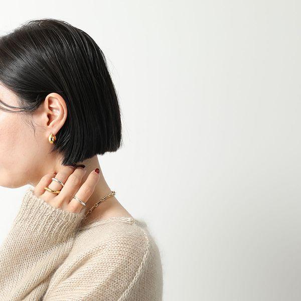 TOM WOOD（トムウッド） ピアス Ice Hoop Small Gold アイス フープ