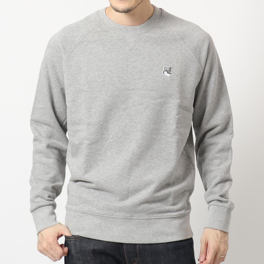 MAISON KITSUNE（メゾン キツネ） トレーナー GM00333KM0002 GREY FOX