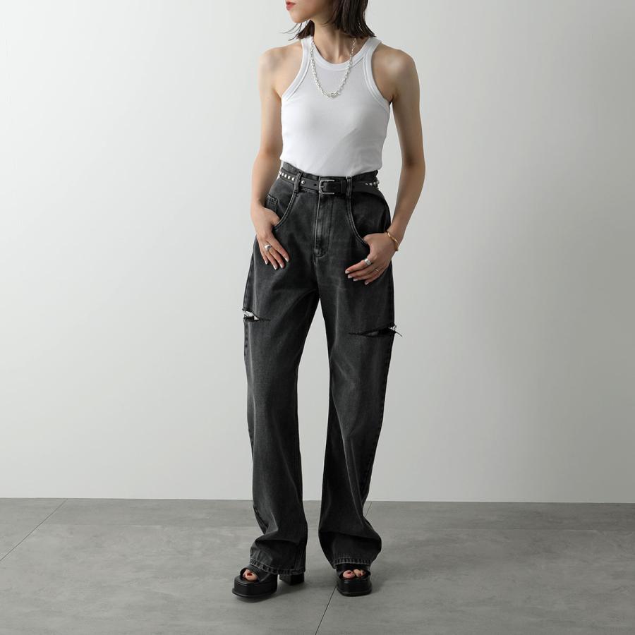 J&M Davidson（J＆Mデヴィッドソン） ベルト DOME RIVETS NARROW BELT