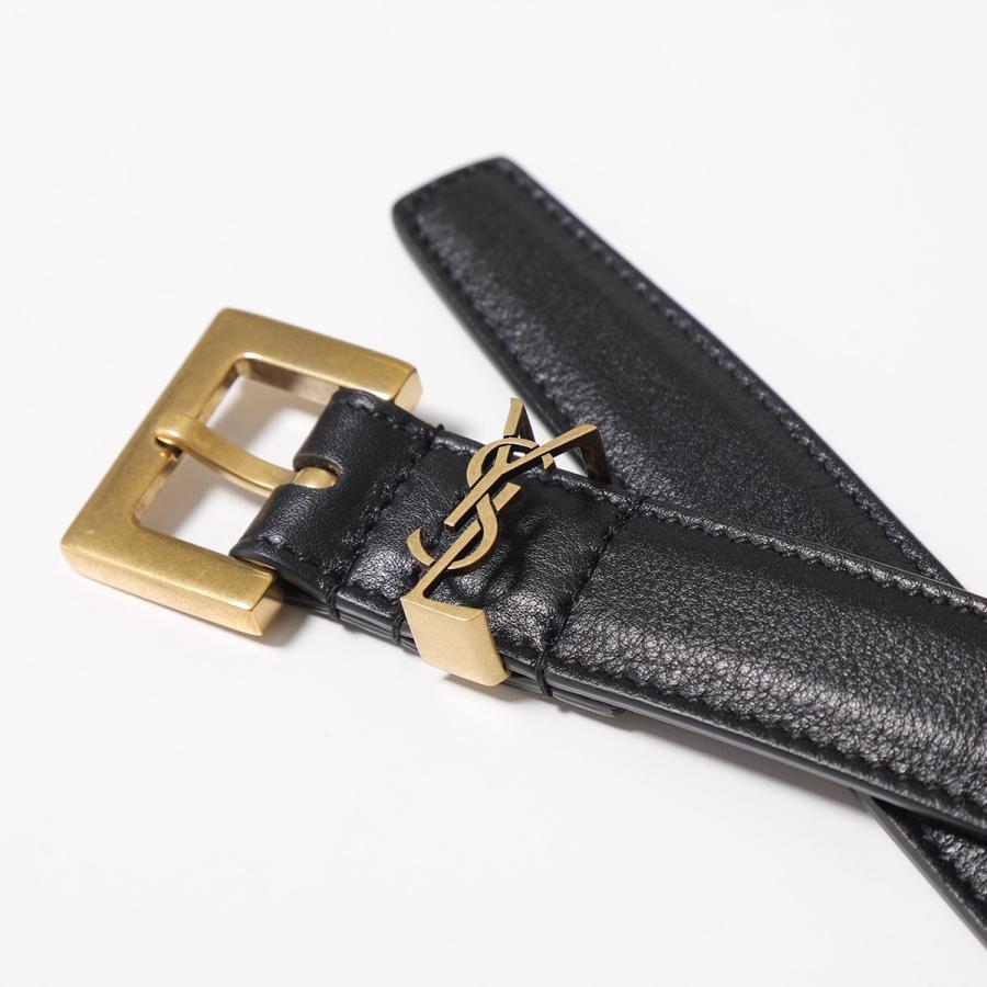 SAINT LAURENT サンローラン ベルト YSL BELT 2.0 ナロー 554465