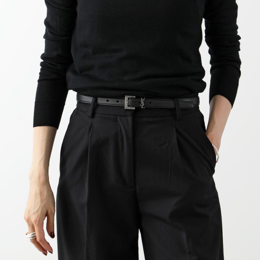 SAINT LAURENT サンローラン ベルト YSL BELT 2.0 ナロー 554465