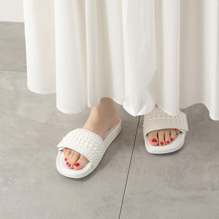 JIMMY CHOO（ジミーチュウ） スライド サンダル FITZ/F ZWY レディース