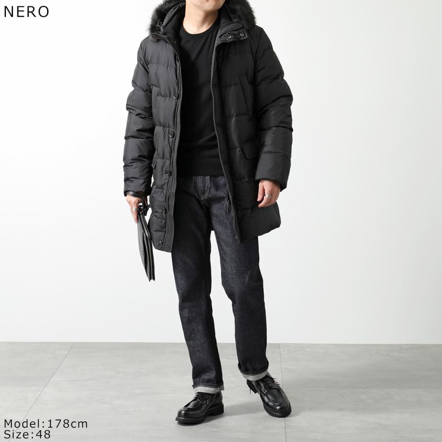MOORER（ムーレー） ダウンコート BARBIERI WK メンズ ラクーンファー