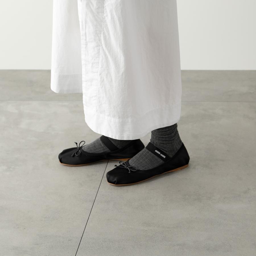 miu miu（ミュウミュウ） バレエシューズ 5F794D QU6 レディース