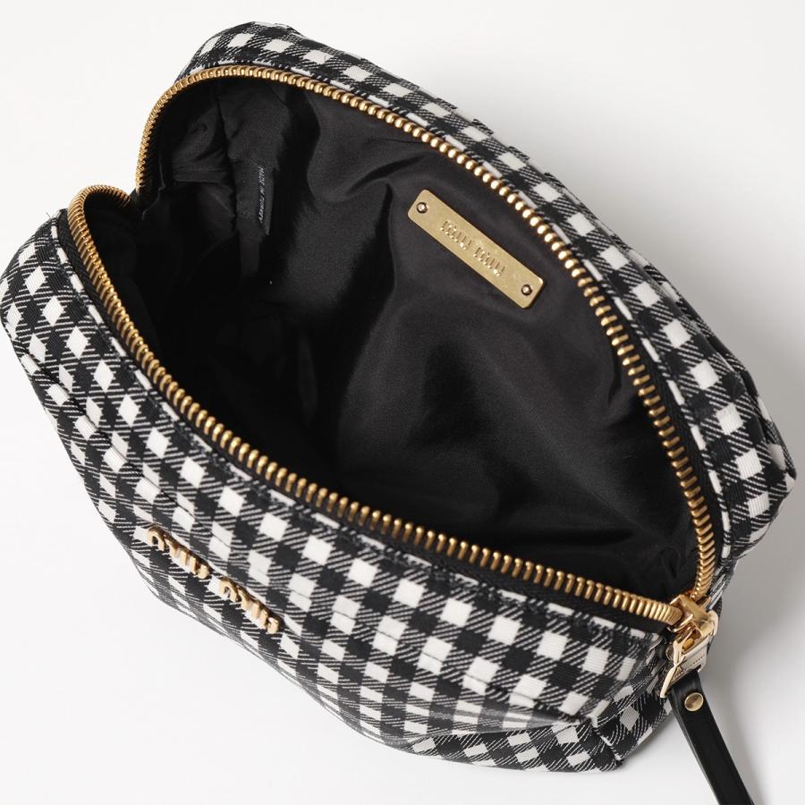 miu miu（ミュウミュウ） ポーチ FAILLE ファイユ 5ND458 2B4L