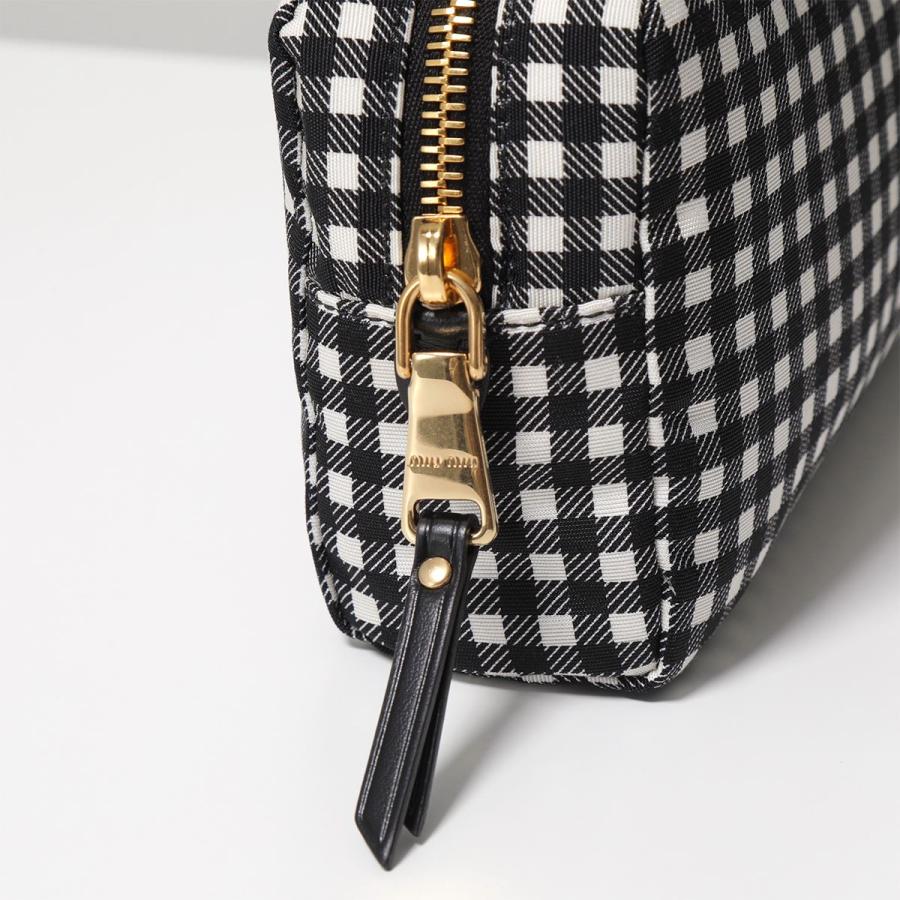 miu miu（ミュウミュウ） ポーチ FAILLE ファイユ 5ND458 2B4L