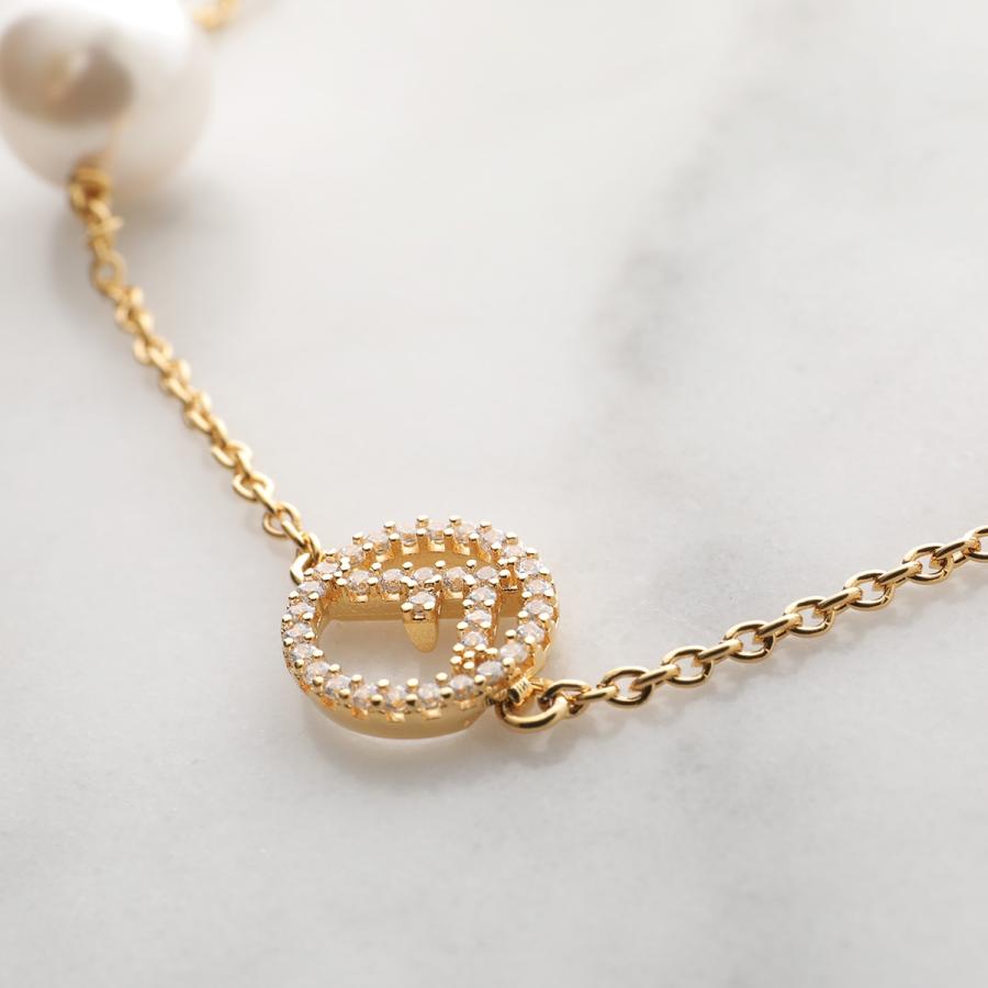 FENDI（フェンディ） チェーンブレスレット 8AG857 A8SJ レディース