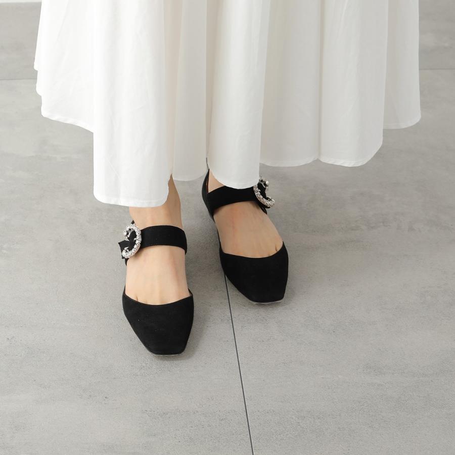 JIMMY CHOO（ジミーチュウ） フラットシューズ GIN FLAT SUE