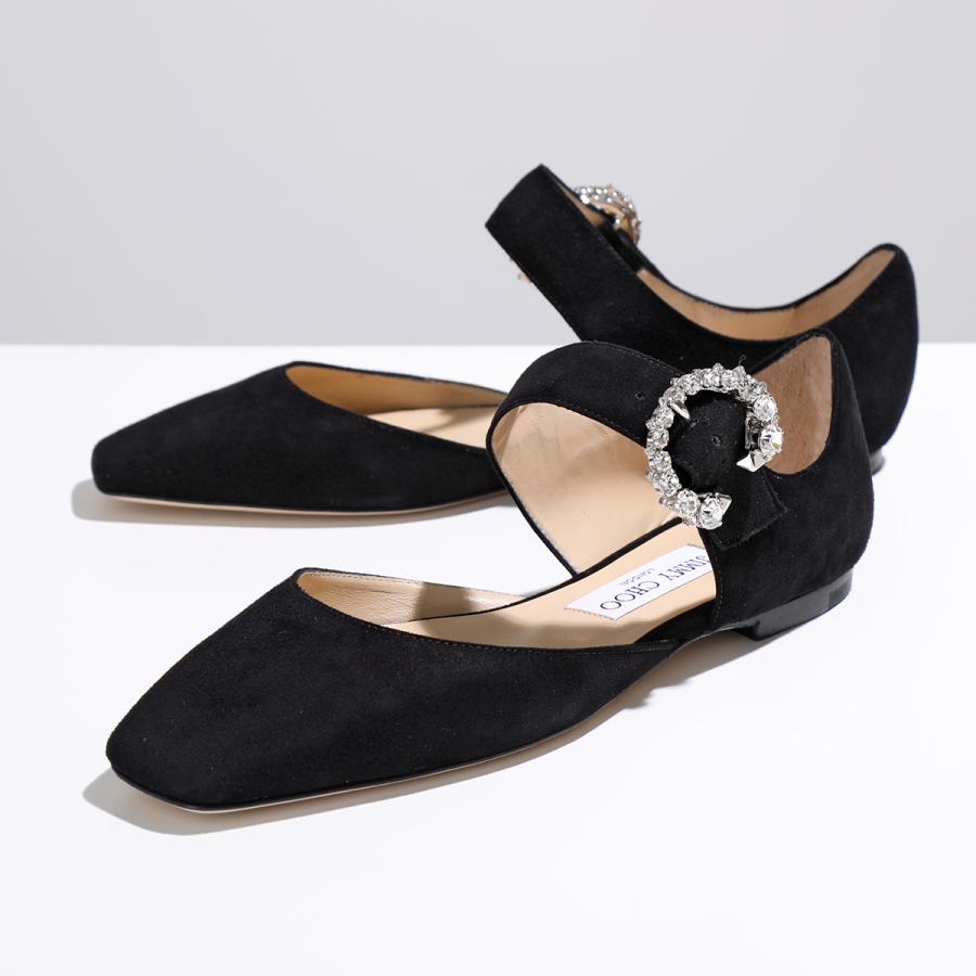 JIMMY CHOO（ジミーチュウ） フラットシューズ GIN FLAT SUE