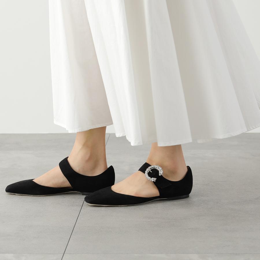 JIMMY CHOO（ジミーチュウ） フラットシューズ GIN FLAT SUE