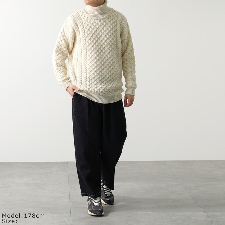 Aran Crafts アランクラフト アランセーター Merino Roll Neck Sweater