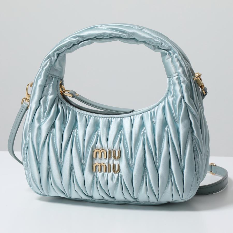 miu miu（ミュウミュウ） ショルダーバッグ RASO MATELASSE 5BC125