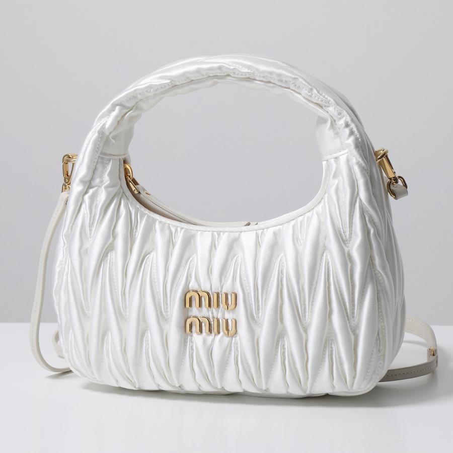 miu miu（ミュウミュウ） ショルダーバッグ RASO MATELASSE 5BC125