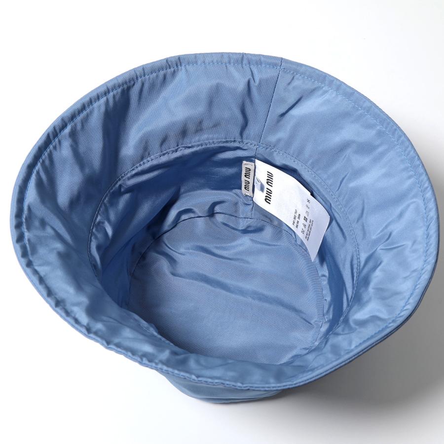 miu miu（ミュウミュウ） バケットハット 5HC196 2DON レディース