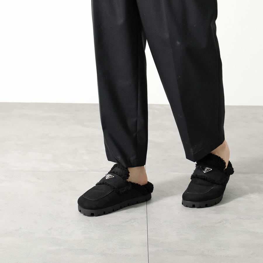 PRADA（プラダ） ミュールサンダル 2S2956 1A6 レディース シアリング