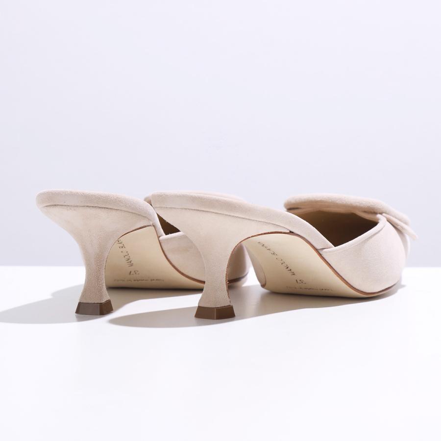 MANOLO BLAHNIK（マノロブラニク） ミュール MAYSALE SUEDE DAIM 050
