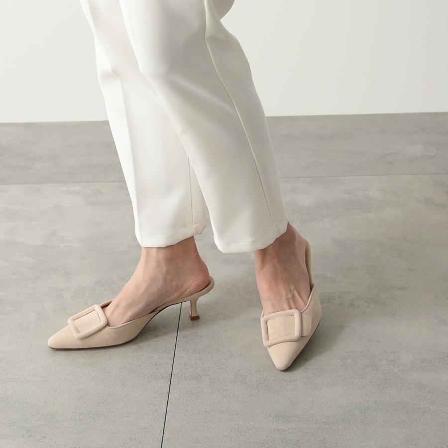 MANOLO BLAHNIK（マノロブラニク） ミュール MAYSALE SUEDE DAIM 050
