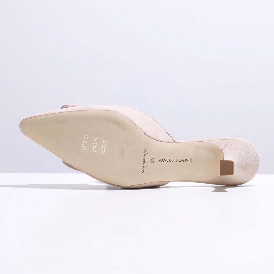 MANOLO BLAHNIK（マノロブラニク） ミュール MAYSALE SUEDE DAIM 050