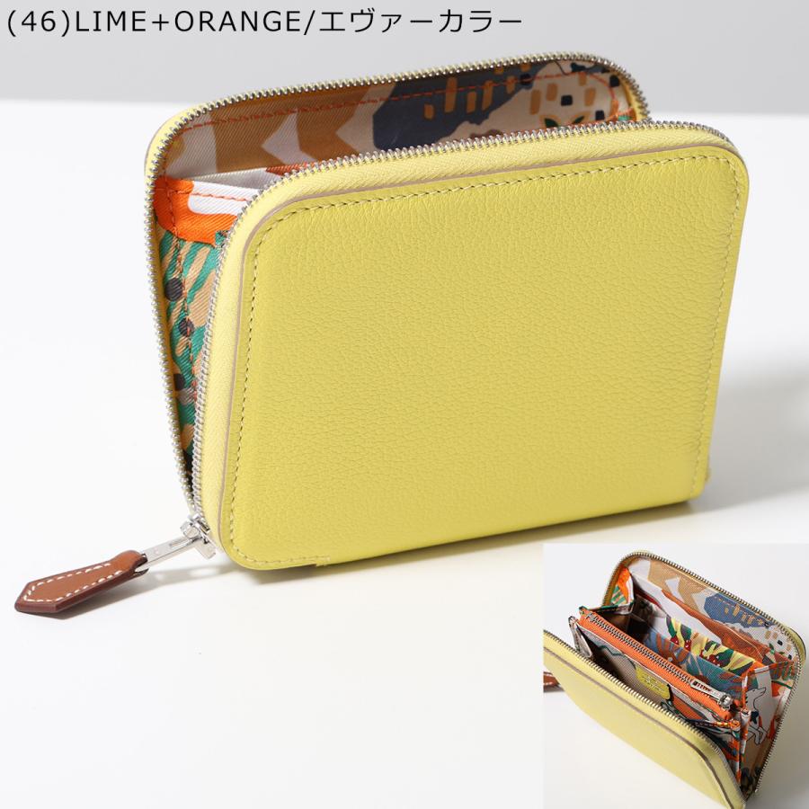 HERMES（エルメス） 二つ折り財布 アザップ シルクイン コンパクト