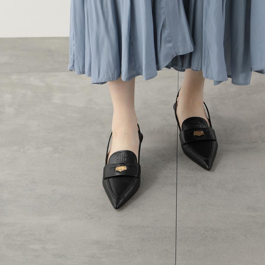 miu miu（ミュウミュウ） ミュール 5D901D XUQ レディース ヒール