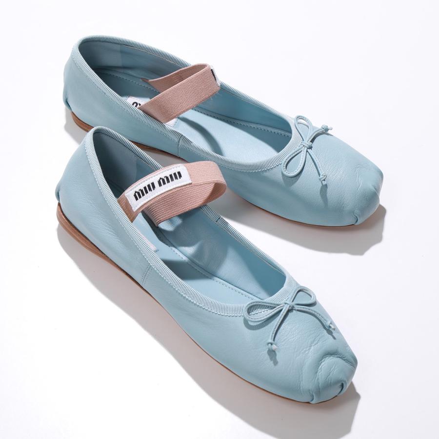 miu miu（ミュウミュウ） バレエシューズ 5F794D XUU レディース