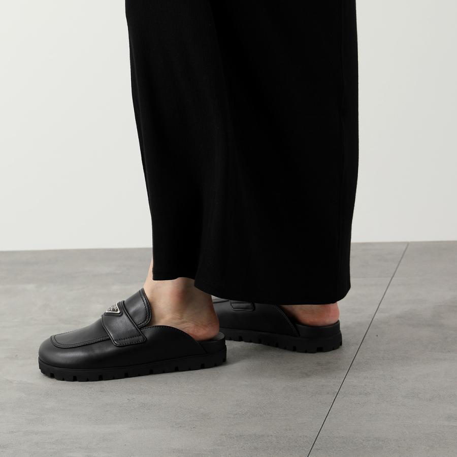 PRADA（プラダ） ミュールサンダル 2S2956 8NQ レディース レザー サボ