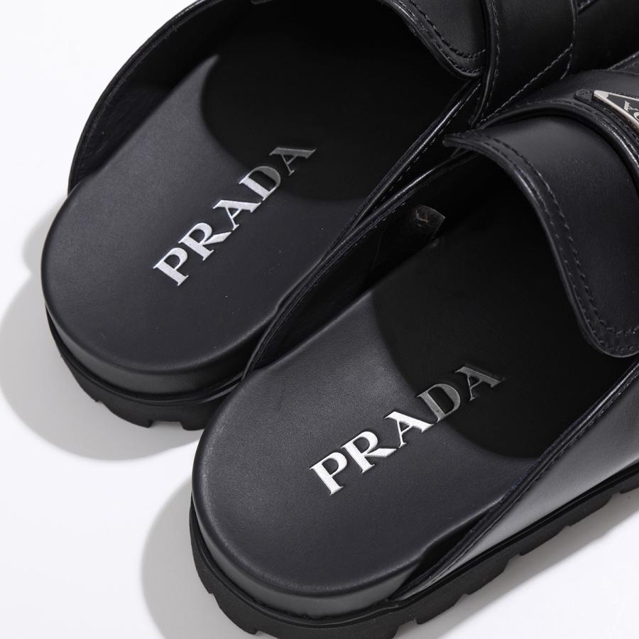 PRADA（プラダ） ミュールサンダル 2S2956 8NQ レディース レザー サボ