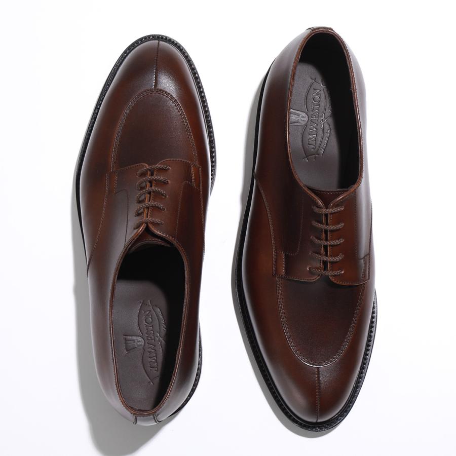 J.M. WESTON（ジェイエムウエストン） レザーシューズ Half-hunt derby