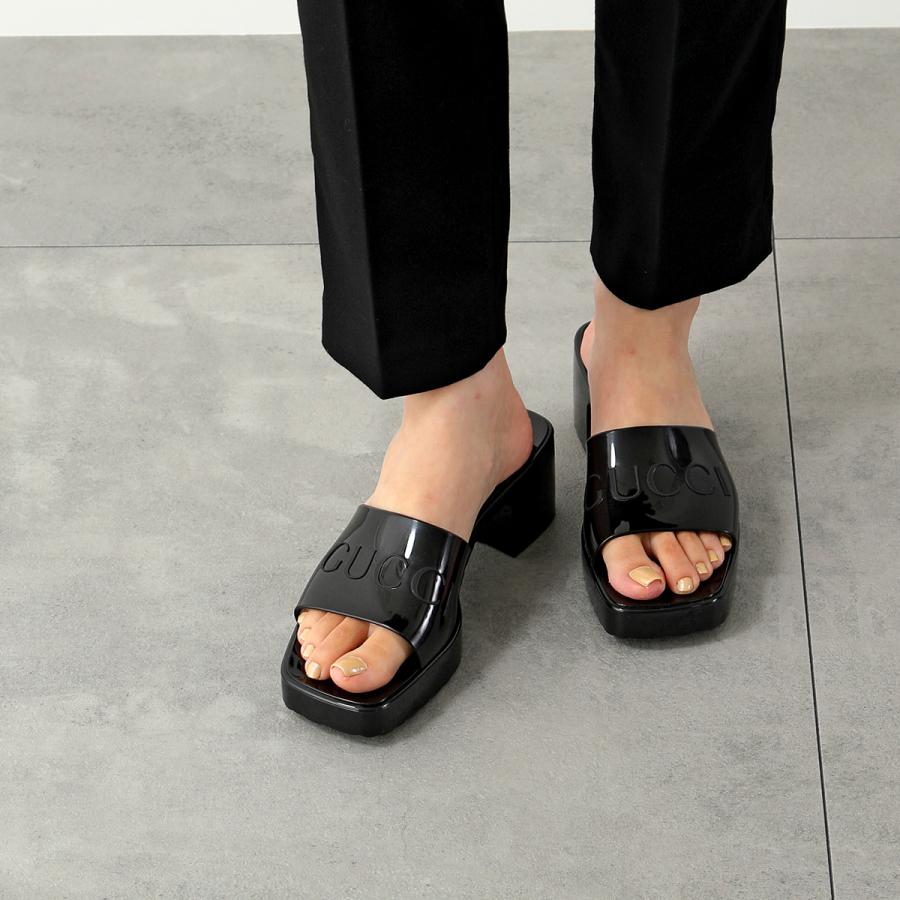 GUCCI（グッチ） サンダル 624730 J8700 レディース ラバー スライド
