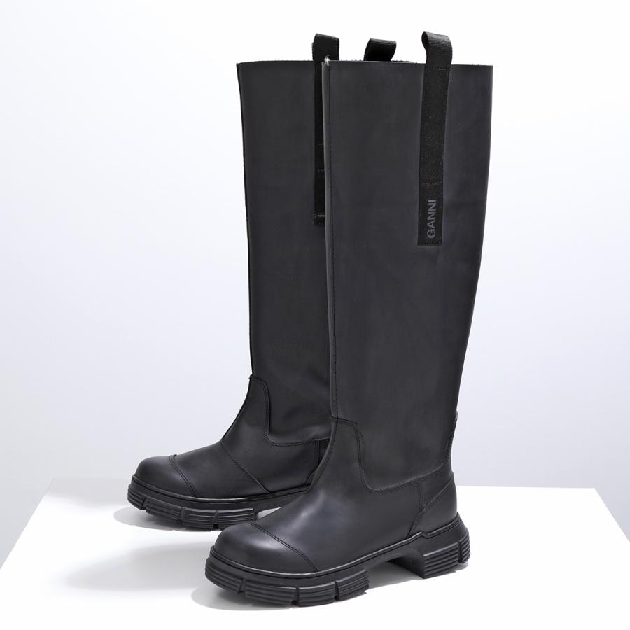GANNI（ガニー） ロングブーツ Recycled Rubber Country Boot S2172