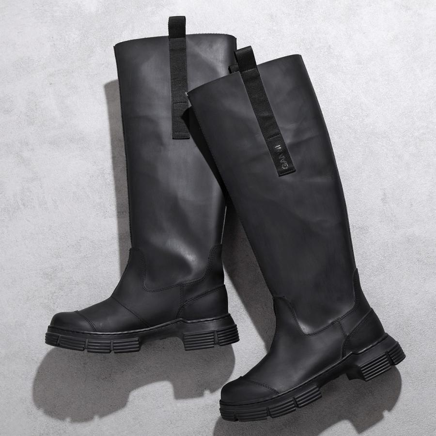 GANNI（ガニー） ロングブーツ Recycled Rubber Country Boot S2172