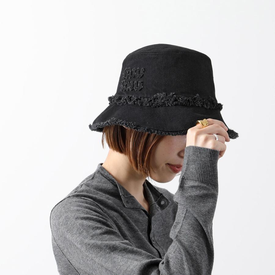 miu miu（ミュウミュウ） バケットハット 5HC196 2CL4 レディース
