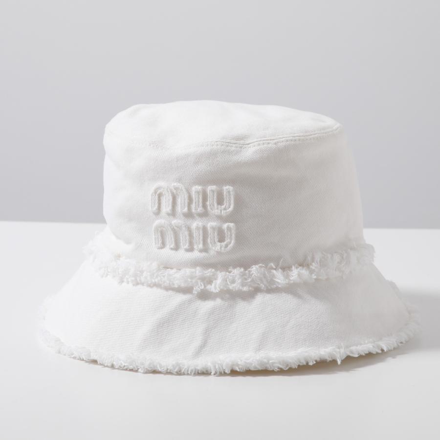 miu miu（ミュウミュウ） バケットハット 5HC196 2CL4 レディース