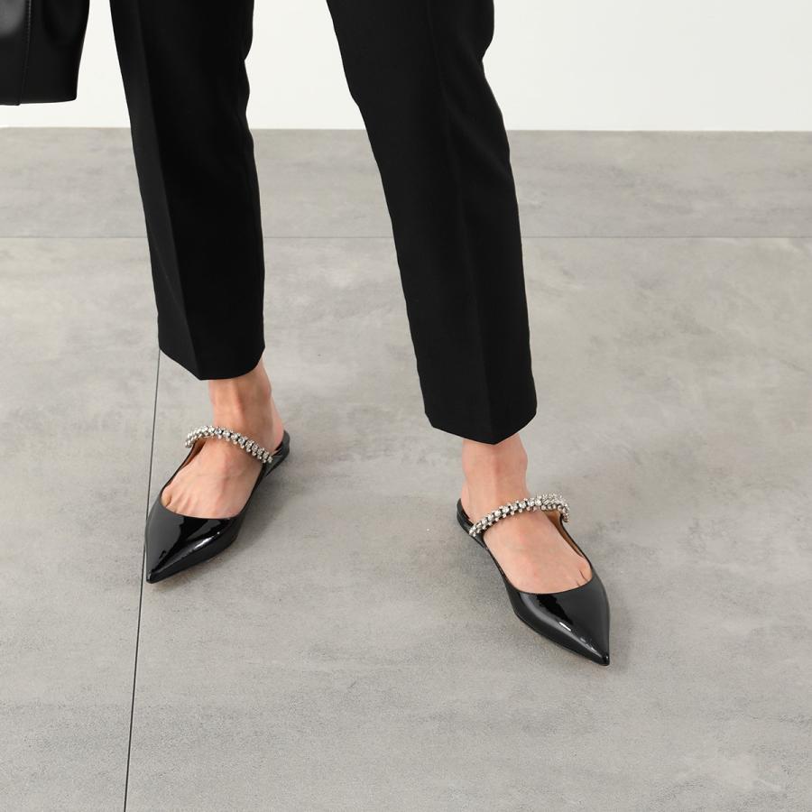 JIMMY CHOO（ジミーチュウ） ミュール BING FLAT PAT レディース