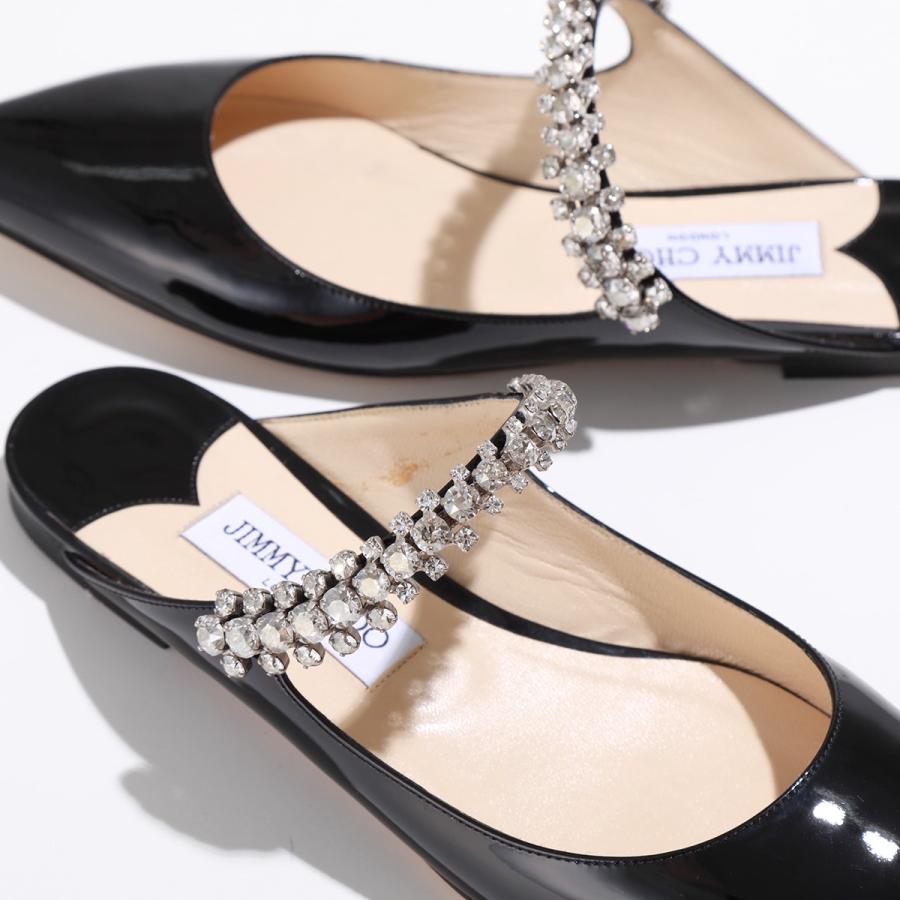 JIMMY CHOO（ジミーチュウ） ミュール BING FLAT PAT レディース