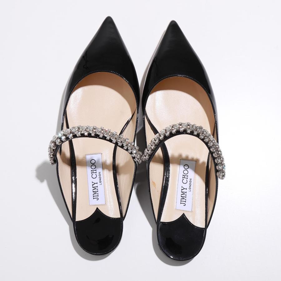 JIMMY CHOO（ジミーチュウ） ミュール BING FLAT PAT レディース