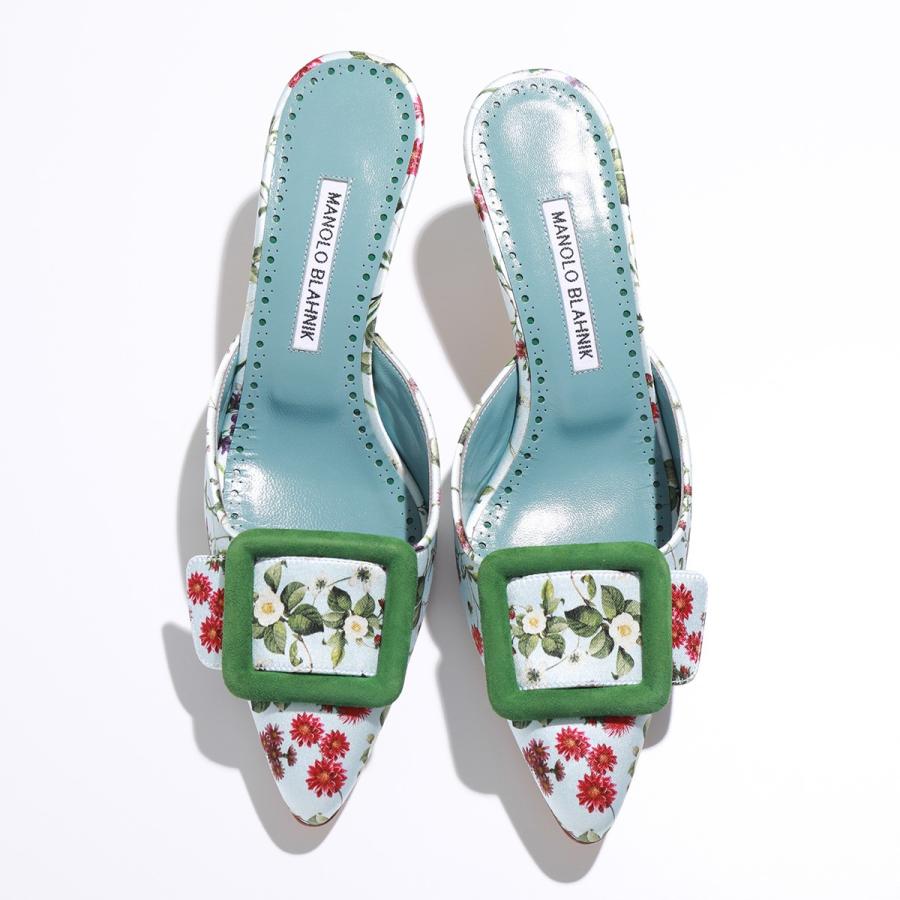 MANOLO BLAHNIK（マノロブラニク） ミュール MAYSALE BI メイセール