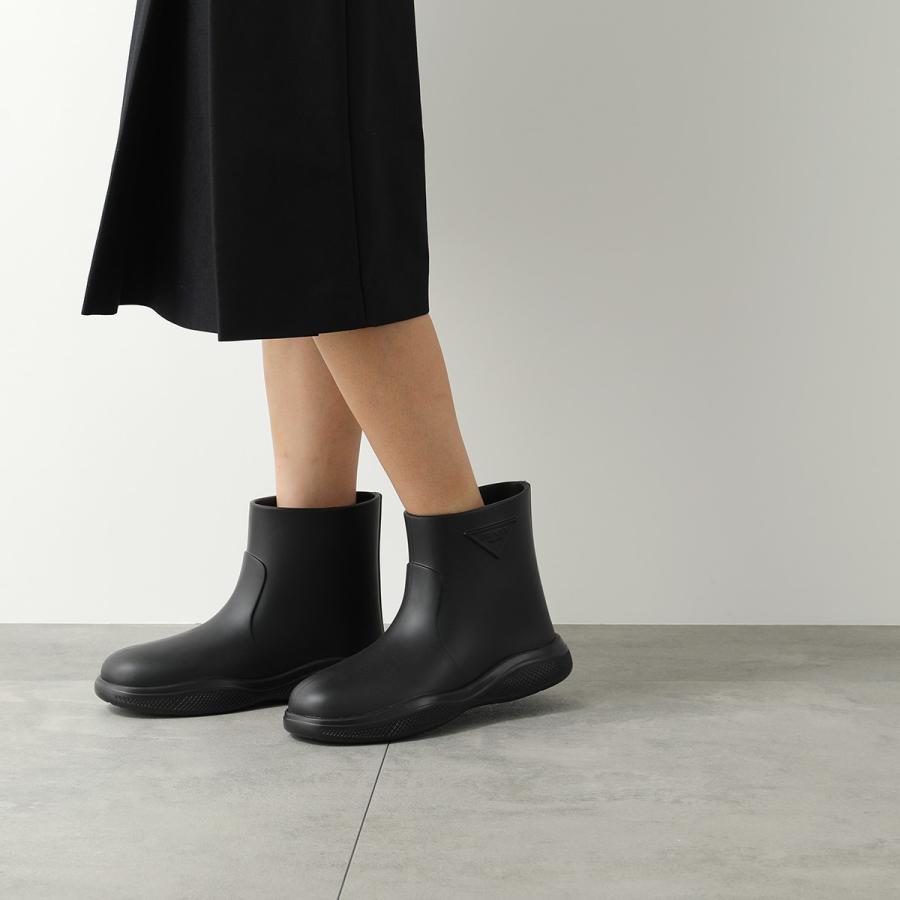 PRADA（プラダ） レインブーツ 2TE184 3LKD レディース フォームラバー