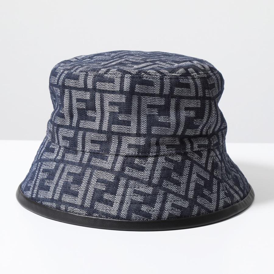 FENDI（フェンディ） バケットハット FXQ801 AN9H レディース デニム