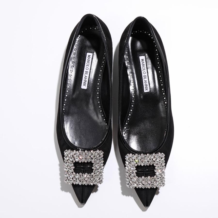 MANOLO BLAHNIK（マノロブラニク） パンプス TUBERIANFLAT SUEDE DAIM