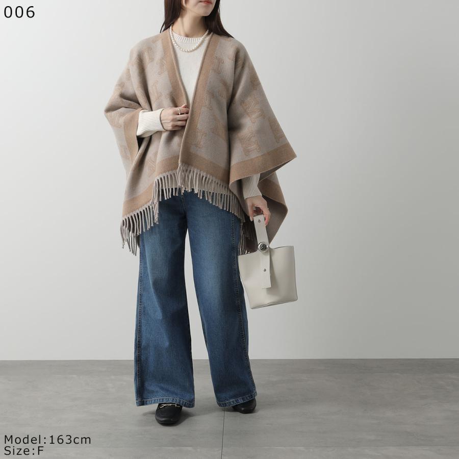 Max Mara（マックスマーラ） ケープ FRINE フリンジ レディース